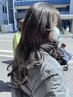 【ブリーチ無しで明るくしたい】カット+Wカラー+うる艶トリートメント￥18800~