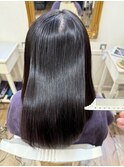 髪質改善　酸性ストレート縮毛矯正用賀