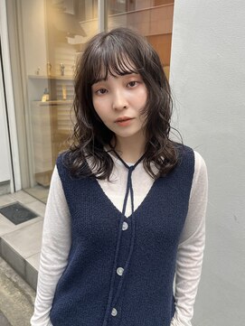 メルト 西梅田店(melt) 脱マンネリ!顔まわりにちらっとレイヤー