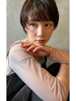 パプス ド コワフュール 宝塚南口(Pap's de coiffeur) 丸みショート/顔周りレイヤー/20代30代40代50代