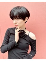 ミエルヘアーエスト 新宿店(mielhair est)&nbsp;黒髪ショート☆似合わせカット　【新宿】