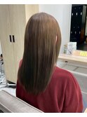 オリーブベージュ☆ブリーチカラー　【新宿】