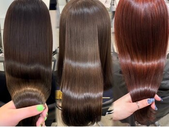 フォト 武蔵小杉(foto)の写真/[カット+ナチュラル縮毛矯正¥17000]毛先まで自然な丸みのある柔らか縮毛矯正。ダメージを抑えてツヤ美髪に