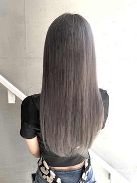 美容室カードル 新小岩店(Cadre) ハイトーングレージュ/ブリーチ/顔周りレイヤー/韓国風レイヤー