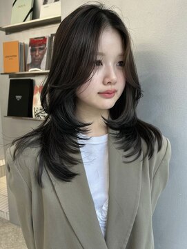 ペレ アネックス 大阪梅田茶屋町店(PELE ANNEX) くびれヘア/アプリコットオレンジ/夏のヘアアレンジ/梅田