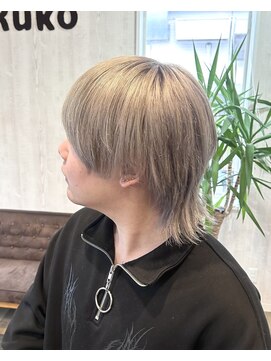 ヘアーアンドライフミルコ(miRuko) シルバーカラー