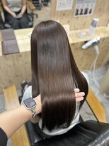 ヌープヘアーアイス(NUUP.hair ici)&nbsp;【透明感】まろやか中明度ブラウンの透明感カラー◎