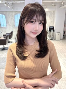 リコバイアフロート(riko by afloat) レイヤーカット/前髪カット/学割U24/顔周り[stylist竹田]