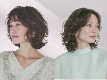 MARLE布施店【髪質改善/カットカラー/縮毛矯正】【2月3日 NEW OPEN（予定）】の写真/透明感のあるグレイカラーや白髪ぼかしなどが人気！上品でお洒落なカラーに【布施/髪質改善/カットカラー】