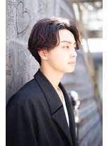 ヴェイン 渋谷(vain)&nbsp;束感清潔感カットパーマ韓国風フェザーパーマk