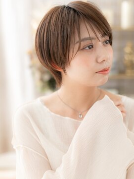 カバーヘア ブリス 志木南口駅前店(COVER HAIR bliss) ダークアッシュ韓国風小顔レイヤーショートh4志木20代30代40代