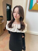 メルク(merc)&nbsp;レイヤー ボブ ショート インナーカラー 韓国