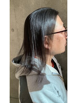 松本平太郎美容室 大宮店 メンズ×ストレートパーマ