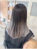 【長尾】グラデーションカラー