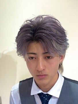 シャインセカンド 大宮(SHINE Second) MEN'S HAIR/波巻きツイストスパイラル/リバースセンターパート