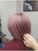 淡いピンクベージュカラー！