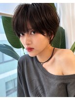 アグ ヘアー ネスト 茨木店(Agu hair nest)&nbsp;大人ショートボブ 20代30代40代ヘア 小顔 大阪クビレ梅田