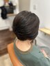 グレイカラー（リタッチ）＋カット＋1stepトリートメント＋活性酸素除去