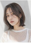 肩上フェイスレイヤーボブ