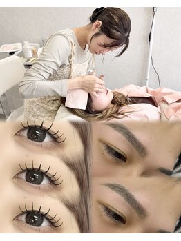 アイズム モア 名古屋伏見(I’sm more)の写真/【アイラッシュサロンも併設】平日の忙しいライフスタイルに合わせて通いやすく、当日予約しやすい美容室◎