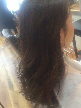 アンス 大阪梅田(ANs.) 大人かわいい☆フェアリーな透明感&ツヤ感ブラウンベージュ