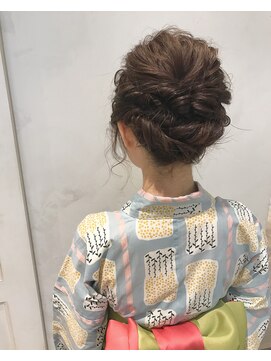 ヴァンクシー バイ ルナ(VANKCY by Luna) 花火大会 夏祭り 向ヶ丘遊園 登戸 浴衣 着付け ヘアアレンジ