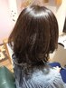 【美髪に】似合わせカット+潤艶カラー+デジタルパーマ+トリートメント￥16500