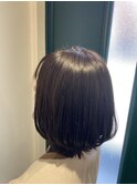 切りっぱなしボブ