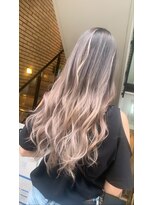 ラフ 難波店(LAFF)&nbsp;#黒髪#ボブルフ#ネビージュ#小顔#ワンレン