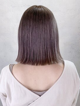 アイティー バイ アルバム 浦和店(IT by ALBUM) ベージュボブ_ショコラベージュボブルフベビーバング_ba359051