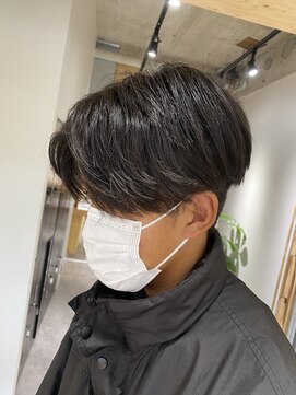 クオル 立川(QOL) ナチュラルセンターパート ニュアンスパーマ