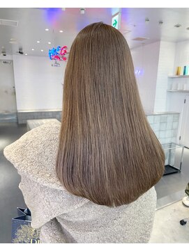 ゲーム 原宿店(GAME) ミルクティーベージュ/ダブルカラー/ケアブリーチ/髪質改善/原宿