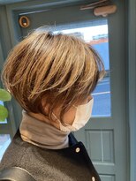 リンクス(LINKS.)&nbsp;白髪ぼかしハイライトショート【くっきりハイライト】