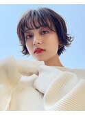 アンニュイパーマショート