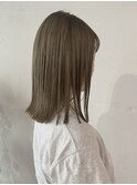切りっぱなし/大人カジュアル／ボブ/オリーブグレージュ　　6
