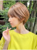 大人ガーリー×前髪/顔周り髪質改善ショート[立川]