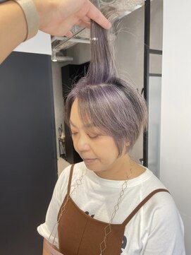 GBG 自由が丘 *After→Before*右スワイプ【白髪ぼかしベージュ】[30代40代50代