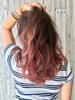 ヘアアンドデザイン ネイビー(Navy)の写真/潤いカラーやダブルカラーもお任せください☆ダメージレスにこだわり、艶感・色持ちを実現いたします！