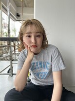 ポートヘアサロン(PORT HAIR SALON)&nbsp;ゆるウェーブボブ