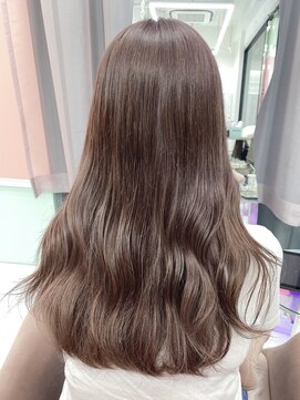 ガーランド(Girland) 【girland】ピンクラベンダー　韓国風/レイヤーカット