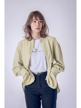 スノードロップ 高円寺店(Snowdrop) 前髪/マチルダボブ/ピンクベージュ/インナーグレージュ/高円寺