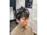 【カット別】シルバーメッシュ（ブリーチ2回、オンカラー、シャンプー込）