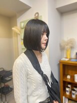 アンドチル 渋谷(AND CHILL)&nbsp;ミニボブ/コンパクトボブ/ボリュームダウンパーマ　渋谷