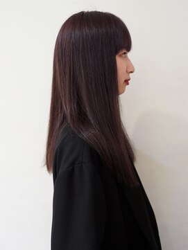ビュートリアム 福岡(BEAUTRIUM) ワイドバング×ロングヘア
