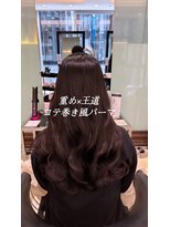 アピッシュ ギンザ(apish ginza)&nbsp;ロングパーマ/韓国風パーマ/コテ巻きパーマ/デジタルパーマ/藤野