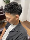 フェードパーマスタイル