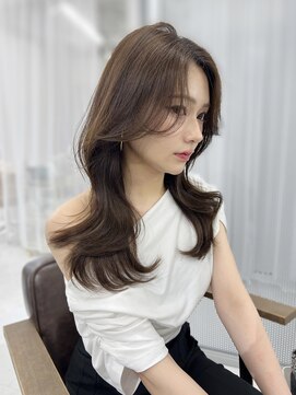 ハピネス 梅田茶屋町店(HAPPINESS) 韓国くびれロング レイヤーオルチャン小顔前髪 艶髪 髪質改善