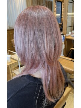 シー(C) シアーカラー ピンクベージュ