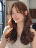 ザシー オモテサンドウ(The C)&nbsp;小顔レイヤー・ブリーチなし艶カラー・お顔まわり・大人可愛い◎