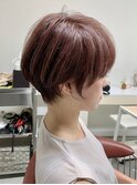 ピンクバイオレット×ショート